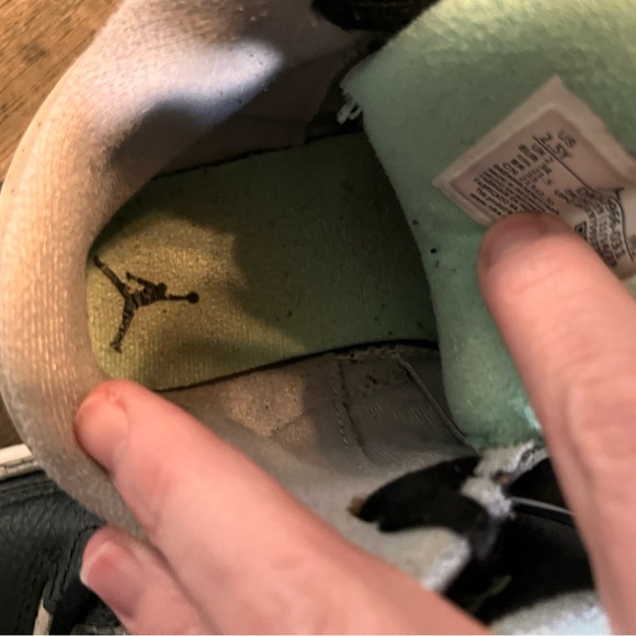 Jordan kids 3 green glow - Picture 4 of 7